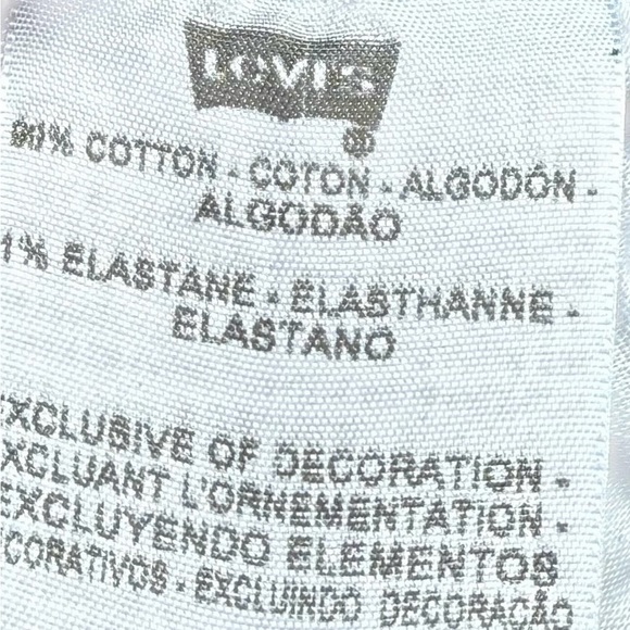 Levi's Dark Blue Women's Skinny Jeans size 8 - Picture 3 of 4